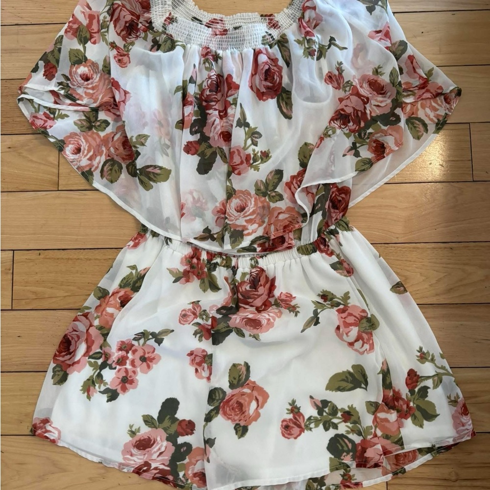 Show me your mumu Off-Shoulder Romper